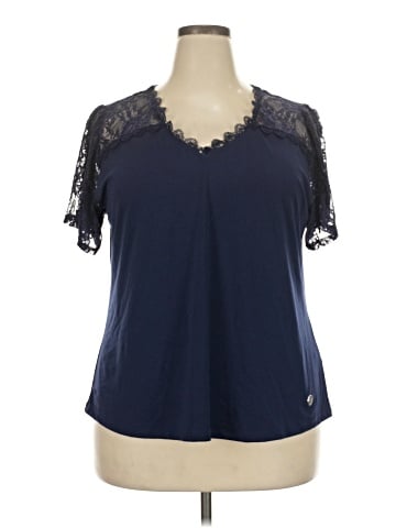 Adrienne Vittadini Short Sleeve Top (view 1)