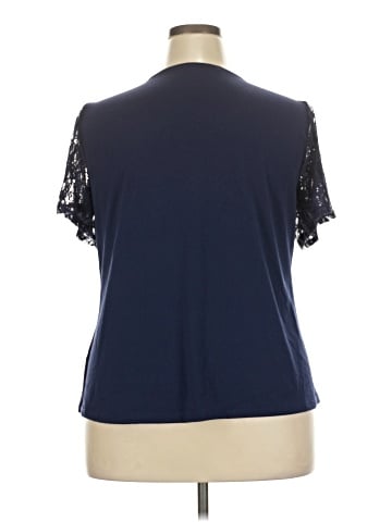 Adrienne Vittadini Short Sleeve Top (view 2)