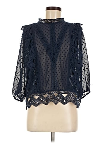 Cliche 3/4 Sleeve Blouse (view 1)