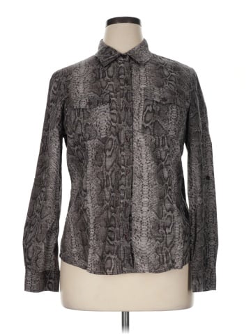 MICHAEL Michael Kors Long Sleeve Button-Down Shirt (view 1)