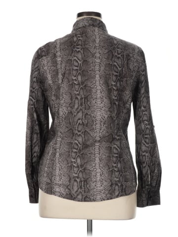 MICHAEL Michael Kors Long Sleeve Button-Down Shirt (view 2)