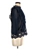 Cliche Blue 3/4 Sleeve Blouse Size M - photo 4