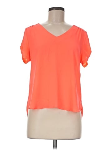 Lily White Short Sleeve Blouse (view 1)