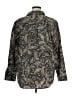 D&Co. Paisley Gray Long Sleeve Button-Down Shirt Size XL - photo 2