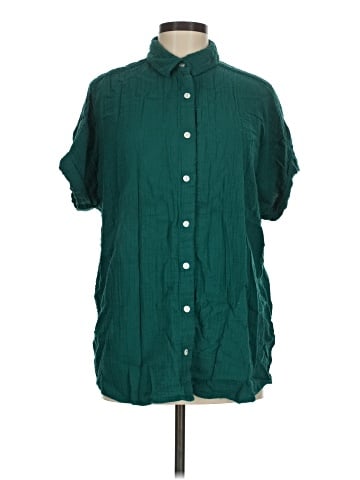 Soft Surroundings Short Sleeve Blouse (view 1)