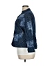 Alfred Dunner 100% Cotton Print Blue Jacket Size 16 Petite - photo 5