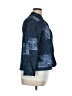 Alfred Dunner 100% Cotton Print Blue Jacket Size 16 Petite - photo 4