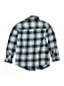 Carter's 100% Cotton Plaid Blue Long Sleeve Button-Down Shirt Size 8 - photo 2