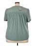 Daniel Rainn Teal Short Sleeve Blouse Size 3X - photo 2