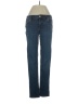 White House Black Market Solid Blue Jeans Size 4 - photo 1