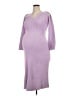 Hatch Purple Casual Dress Size Sm Maternity (1) - photo 1
