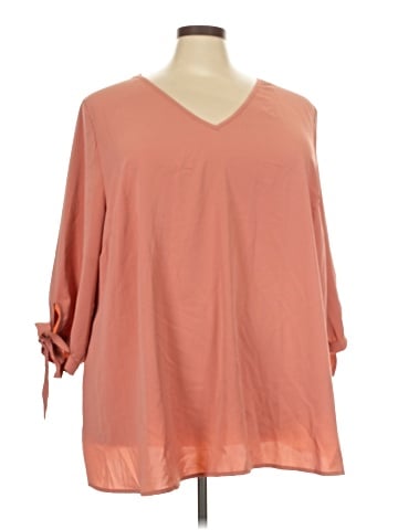 BLOOMCHIC 3/4 Sleeve Blouse (view 1)