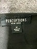 Perceptions Black Blazer Size M - photo 6