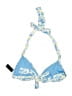 Hurley Floral Blue Swimsuit Top Size L - photo 2