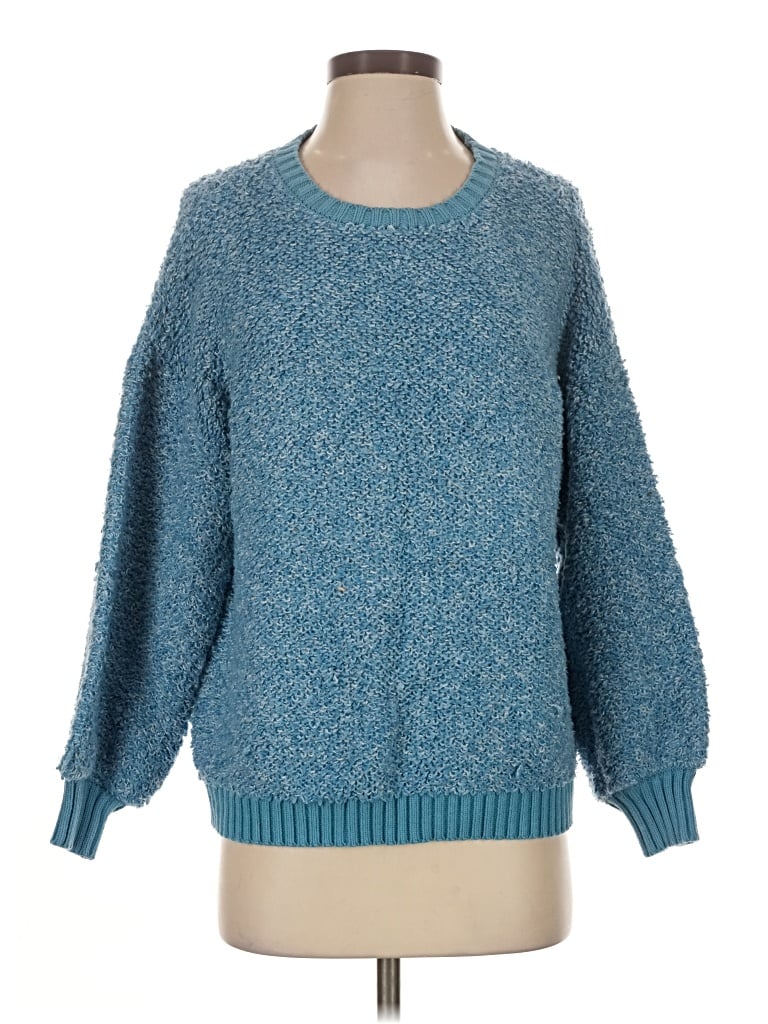 Pre-owned Lumiere Pullover Sweater In Blue