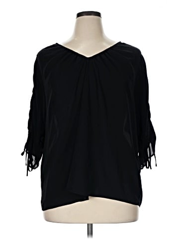 Worthington 3/4 Sleeve Blouse (view 1)