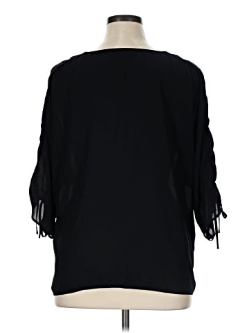 Worthington 3/4 Sleeve Blouse (view 2)