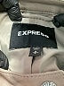 Express 100% Rayon Gray Jacket Size S - photo 6