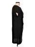 Spense Solid Black Casual Dress Size L - photo 4