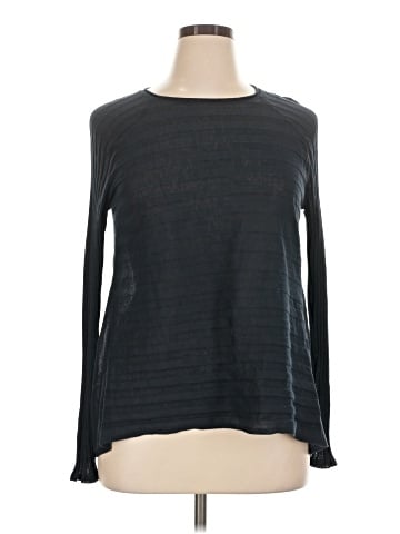 Blue Les Copains Long Sleeve Top (view 1)