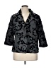 Coldwater Creek 100% Wool Paisley Gray Wool Blazer Size 1X - photo 1