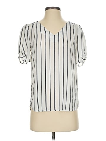 Adrianna Papell Short Sleeve Henley (view 1)