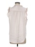 DKNY 100% Polyester Ivory Sleeveless Blouse Size M (estimated) - photo 2