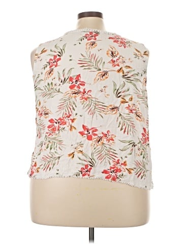 Skies Are Blue Sleeveless Blouse (view 2)