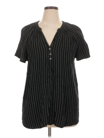 Cynthia Rowley TJX Short Sleeve Blouse (view 1)