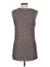Ella Moss Tweed Brown Sweater Vest Size L - photo 2