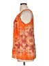 CAbi 100% Polyester Orange Sleeveless Blouse Size XL - photo 5