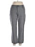 Lee Houndstooth Gray Dress Pants Size 14 SHORT - photo 1