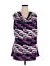 Nicolette 100% Polyester Purple Sleeveless Top Size XL - photo 1