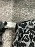Fashion Bug Animal Print Black 3/4 Sleeve Blouse Size XL - photo 8