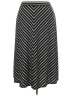 Faded Glory Chevron-herringbone Black Casual Skirt Size 4X - photo 2