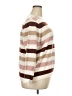 Love Change 100% Polyester Stripes Brown Pullover Sweater Size 2X - photo 4