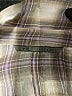 Zara Basic Plaid Tan Long Sleeve Blouse Size S - photo 7
