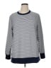 Jockey Stripes Blue Pullover Sweater Size 1X - photo 1