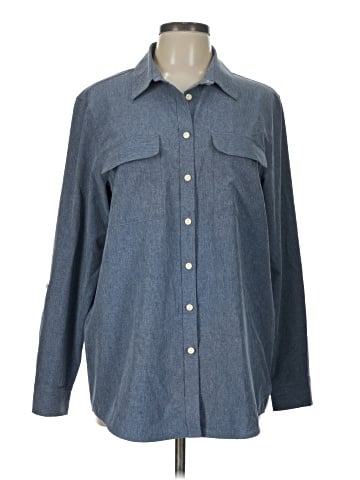 Lands' End Long Sleeve Blouse (view 1)