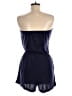 CW Classics 100% Polyester Solid Blue Romper Size M - photo 2