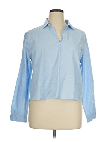 Saks Fifth Avenue Long Sleeve Blouse (view 1)