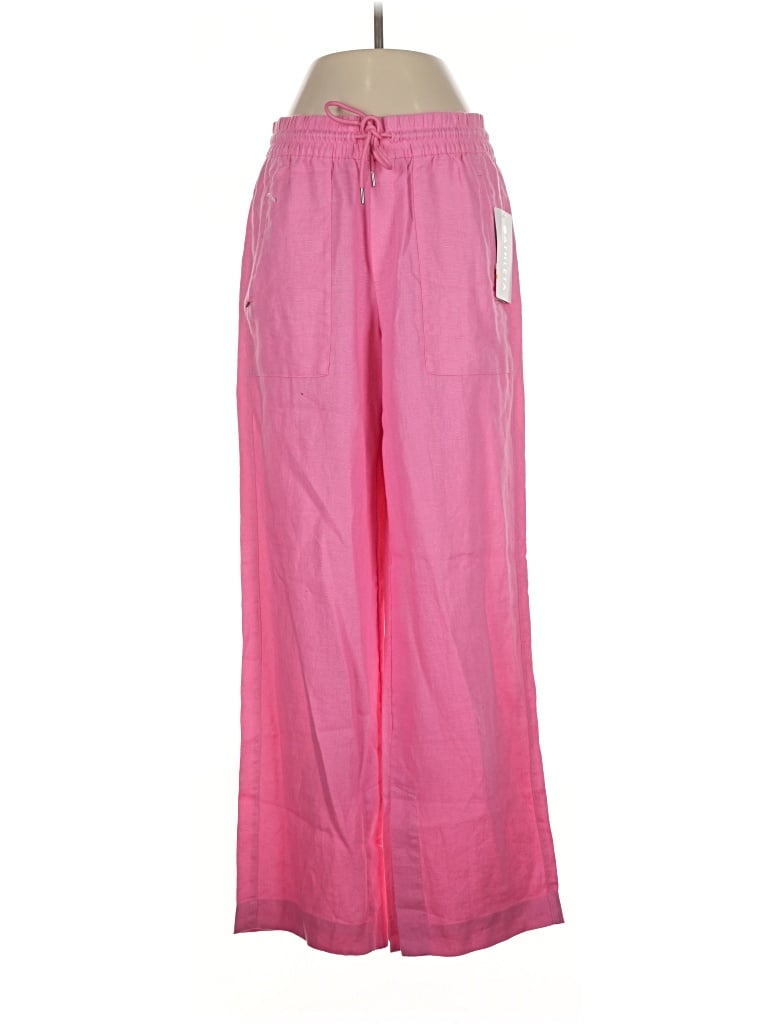 Athleta Linen Pants In Pink