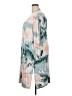 Rhonda Shear Teal Kimono Size 2X - photo 5