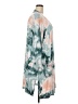 Rhonda Shear Teal Kimono Size 2X - photo 4