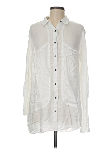 Free People 3/4 Sleeve Button-Down Shirt (view 1)