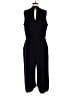Sandra Darren Solid Black Jumpsuit Size L - photo 2