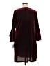 MSK Burgundy Casual Dress Size 1X - photo 2