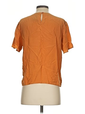 Silkland Short Sleeve Silk Top (view 2)