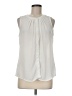 Banana Republic 100% Polyester Ivory Sleeveless Blouse Size M - photo 1