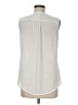 Banana Republic 100% Polyester Ivory Sleeveless Blouse Size M - photo 2